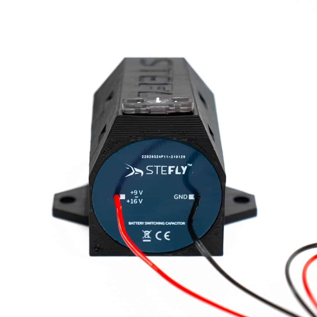 SteFly battery capacitor